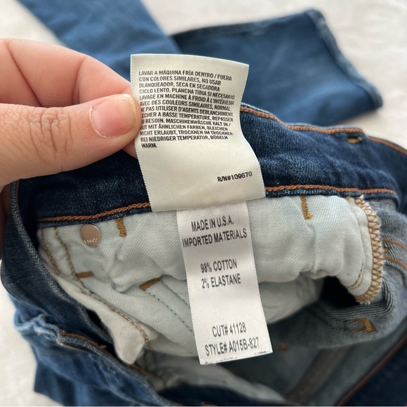 AGOLDE Isabel Slim Fit Boyfriend Starwood Slight Distressed Jeans - Picture 4 of 10